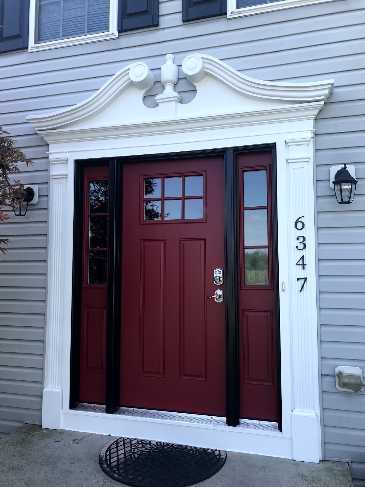 entry door after red